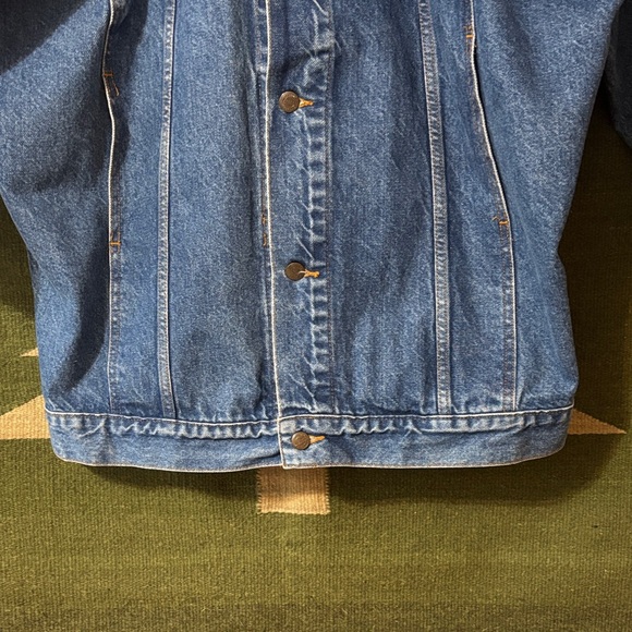 American Vintage large denim coat Jean jacket made in the USA Limited Express - Picture 6 of 16